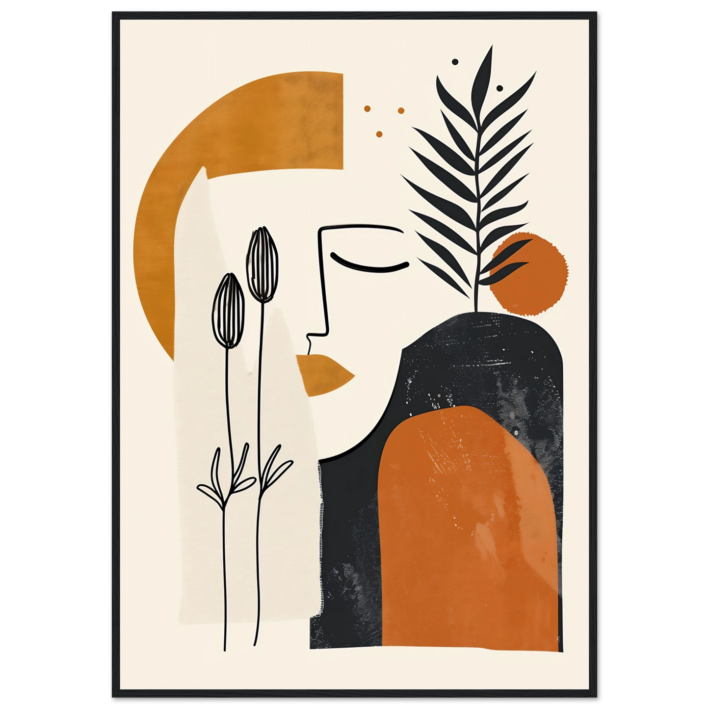 Harmony in Lines - Poster - Arthena
