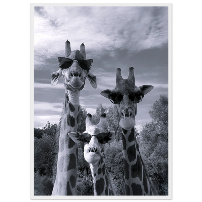 A Sunny Day to be a Giraffe - Poster - Arthena
