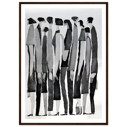 Silent Crowd - Poster - Arthena