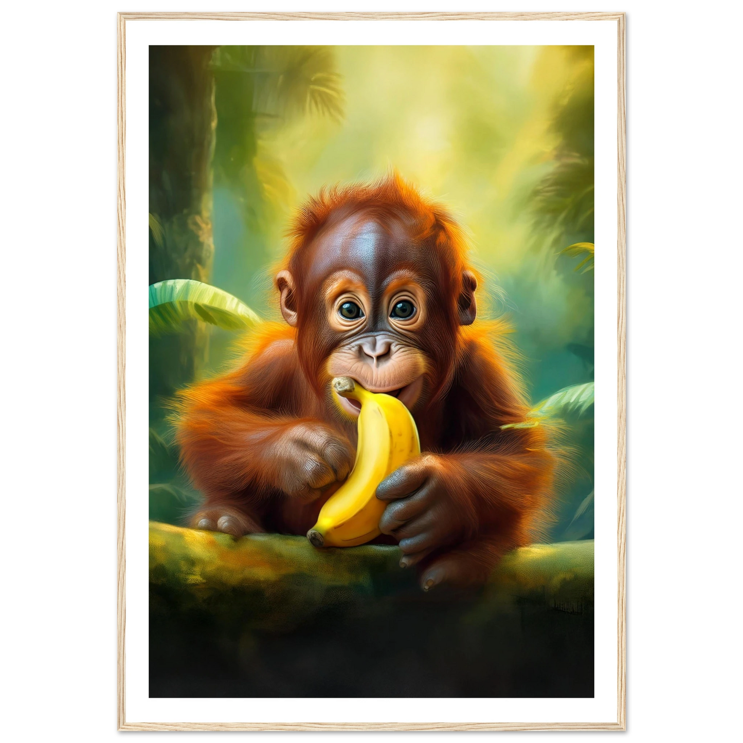 Orangutang Baby - Poster - Arthena