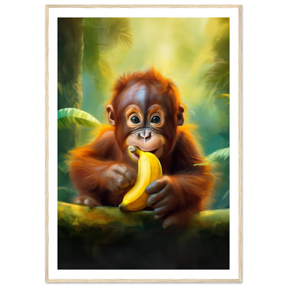 Orangutang Baby - Poster - Arthena