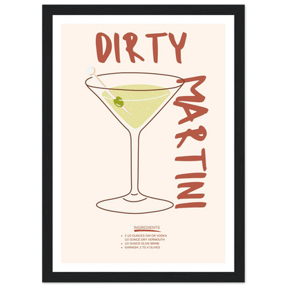 Dirty Martini - Poster - Arthena
