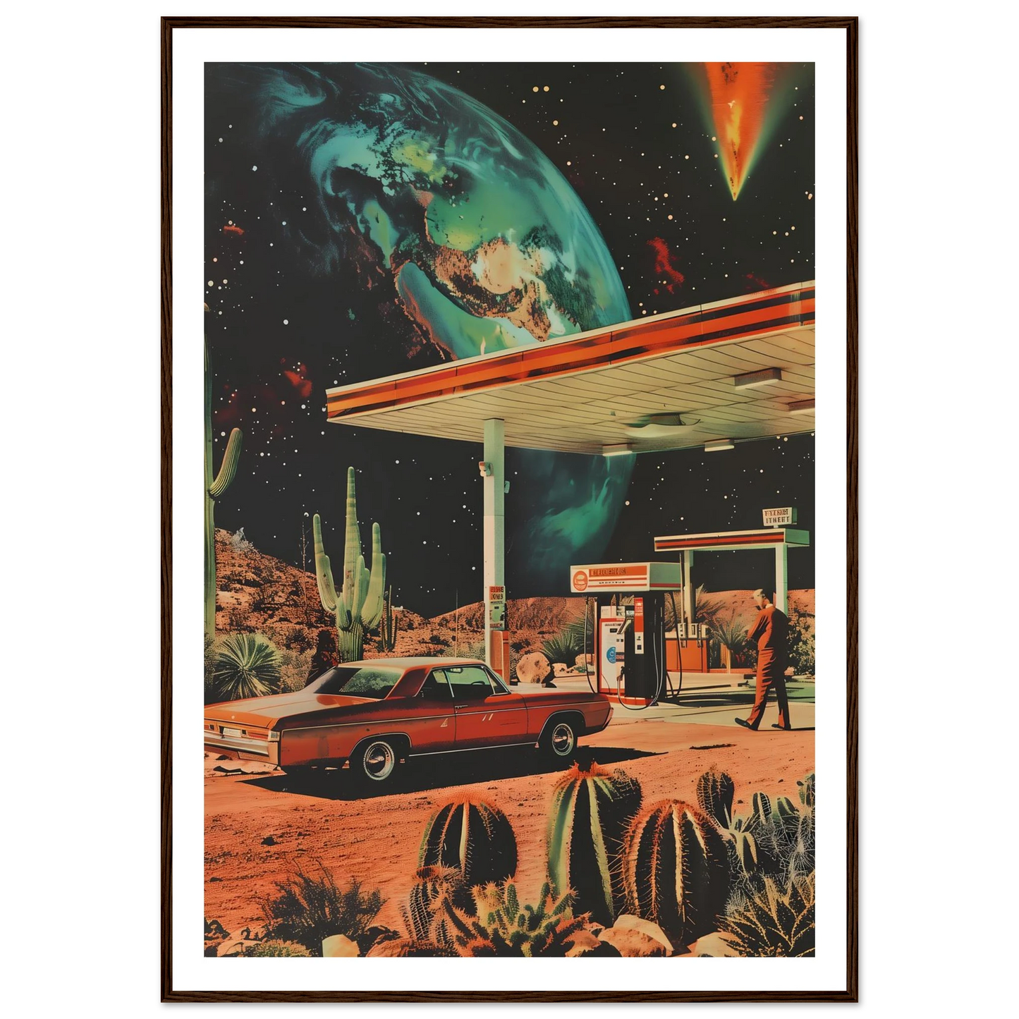 Interstellar Pit Stop - Poster - Arthena