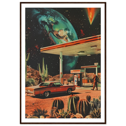 Interstellar Pit Stop - Poster - Arthena
