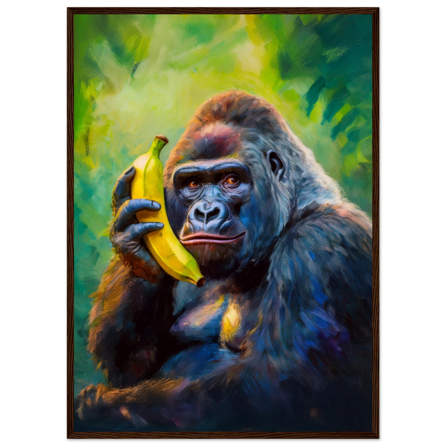 Gorilla on the Line - Poster - Arthena