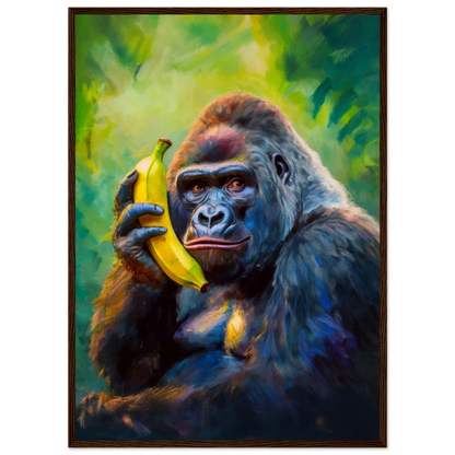 Gorilla on the Line - Poster - Arthena