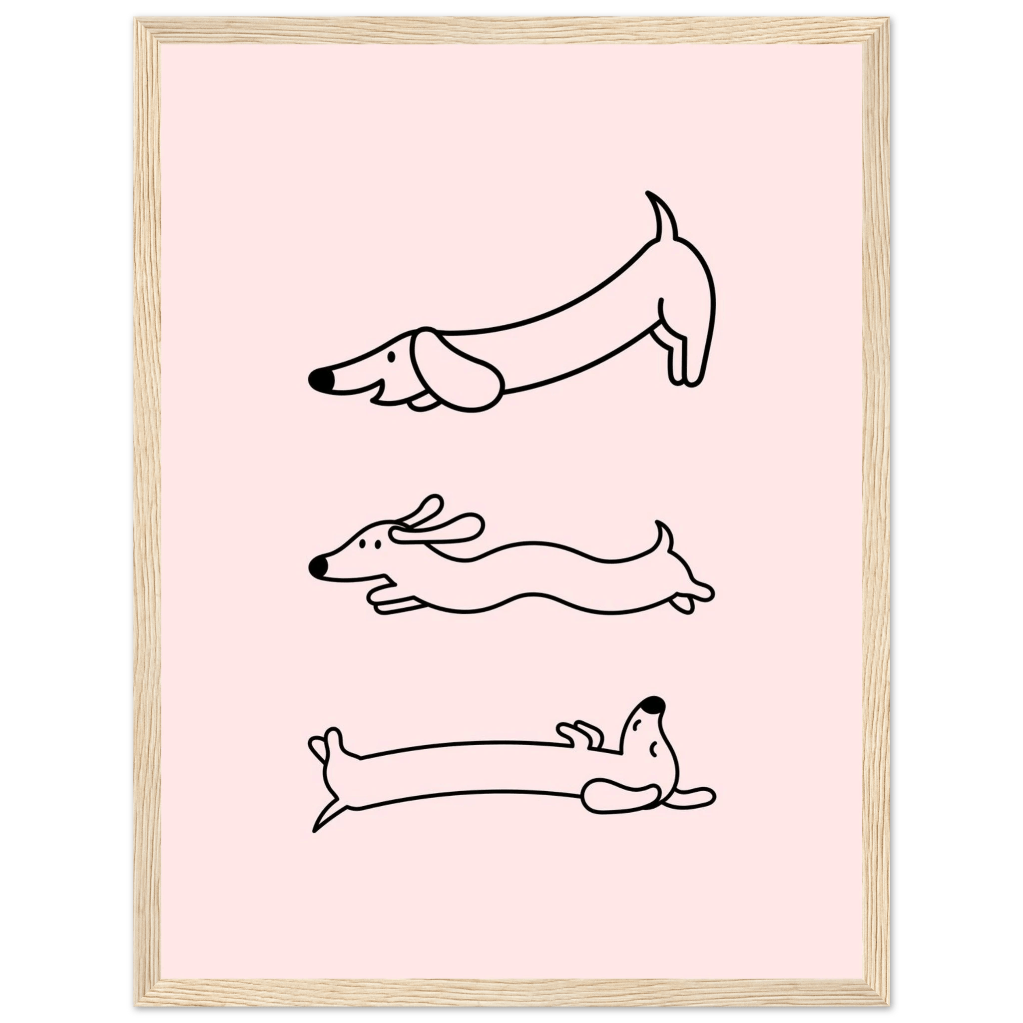 Happy Wienerdog - Poster - Arthena