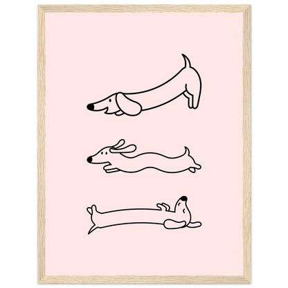 Happy Wienerdog - Poster - Arthena