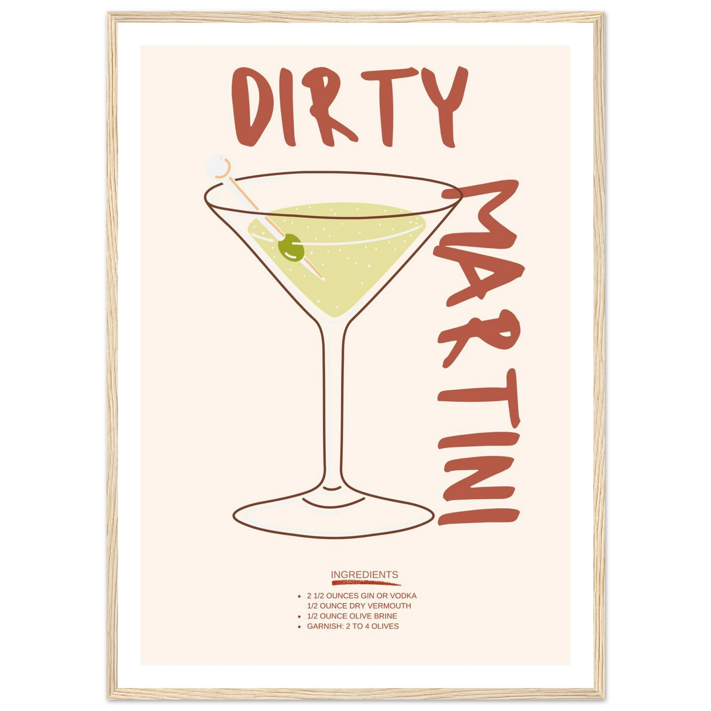 Dirty Martini - Poster - Arthena