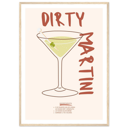 Dirty Martini - Poster - Arthena