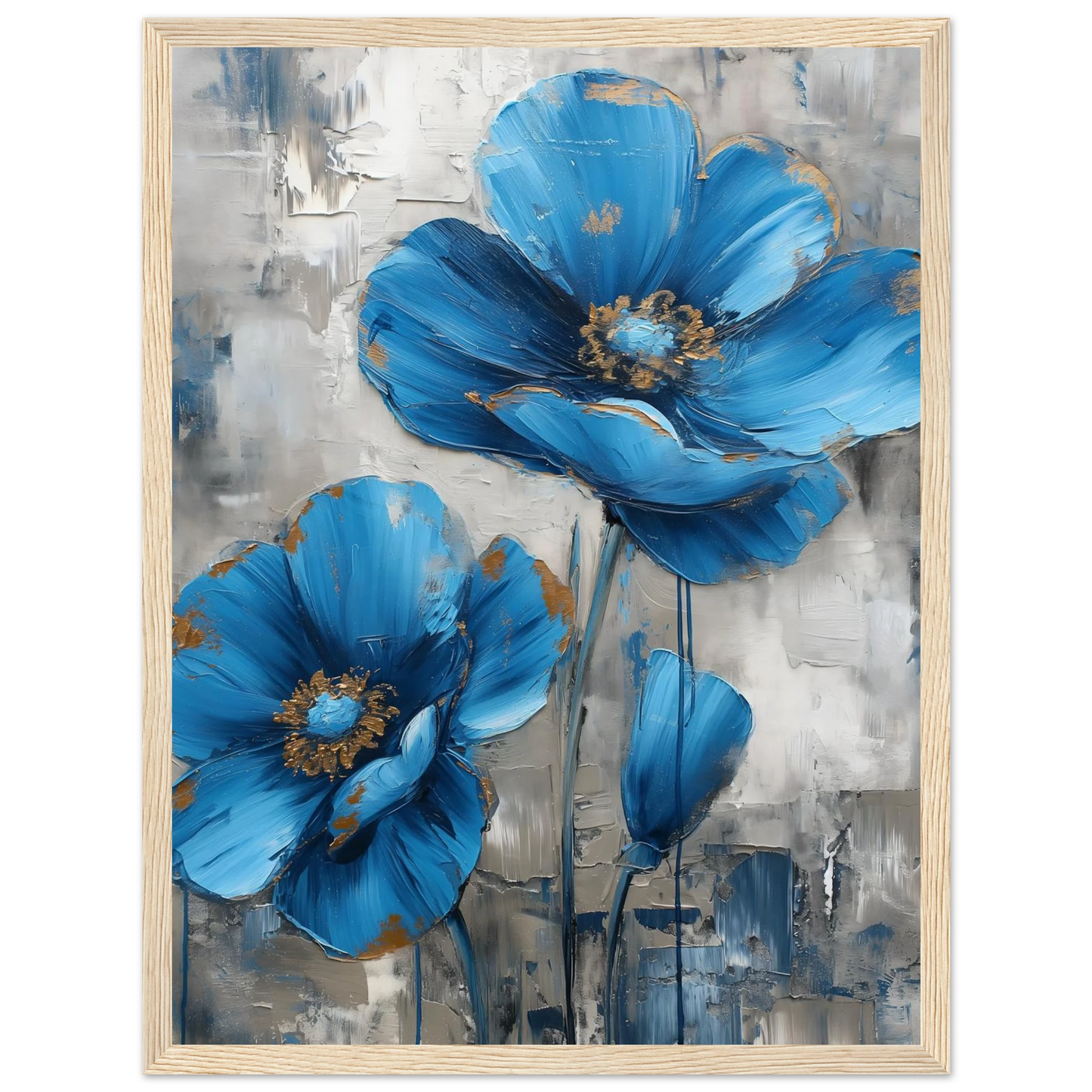 Blue in Bloom - Poster - Arthena