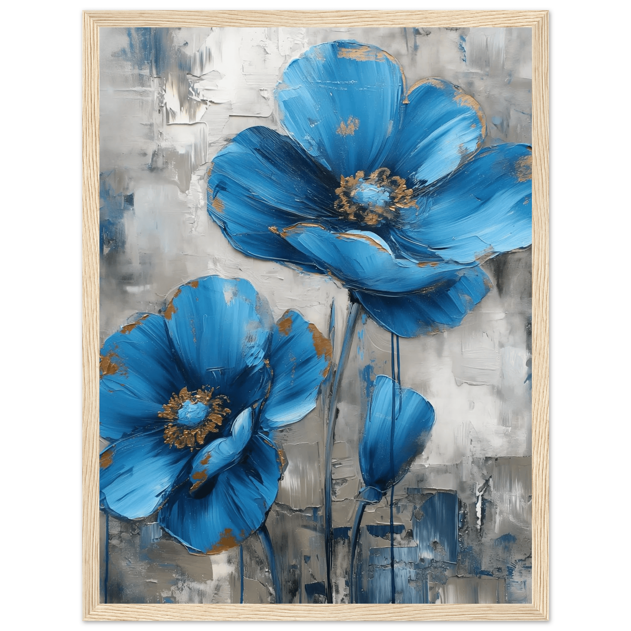 Blue in Bloom - Poster - Arthena