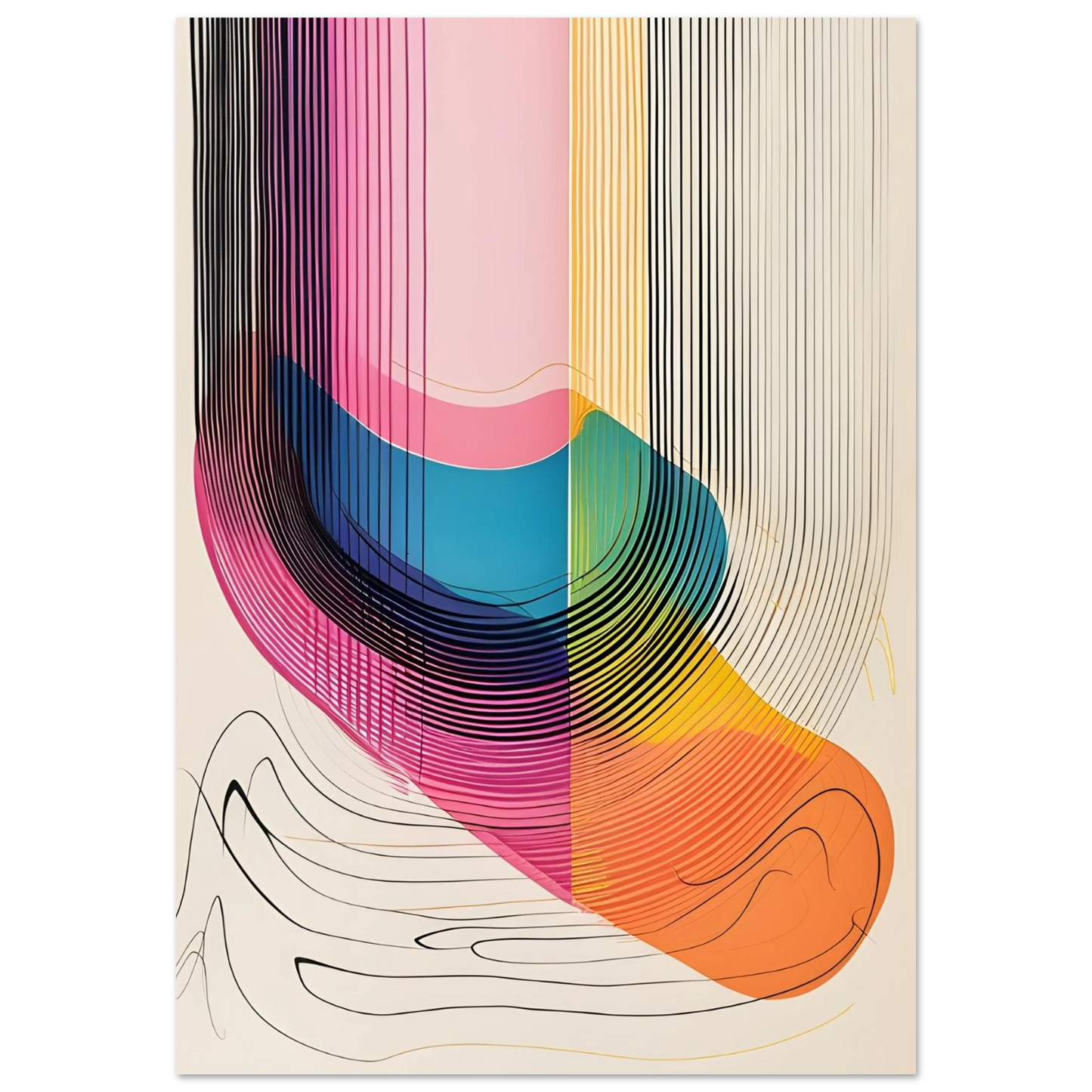 Vibrations of Color - Poster - Arthena