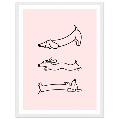 Happy Wienerdog - Poster - Arthena