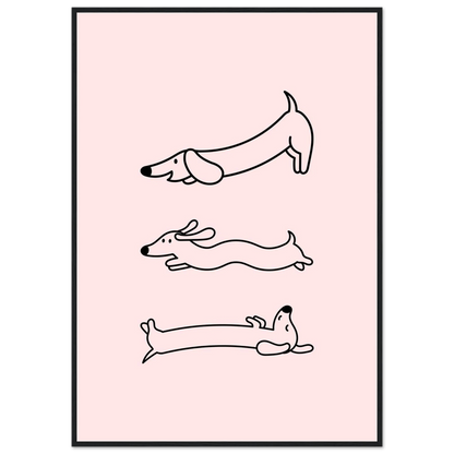 Happy Wienerdog - Poster - Arthena