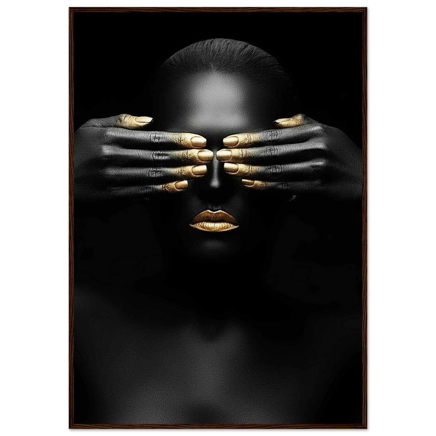 Vision in Gold - Poster - Arthena