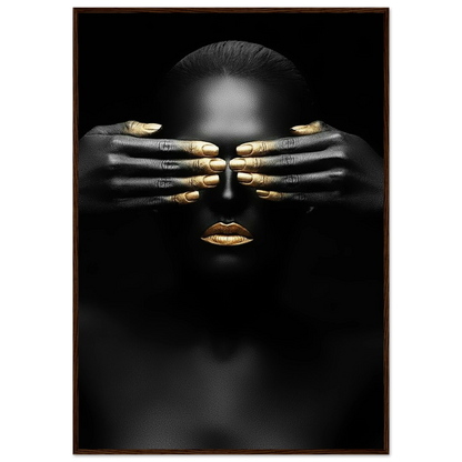 Vision in Gold - Poster - Arthena