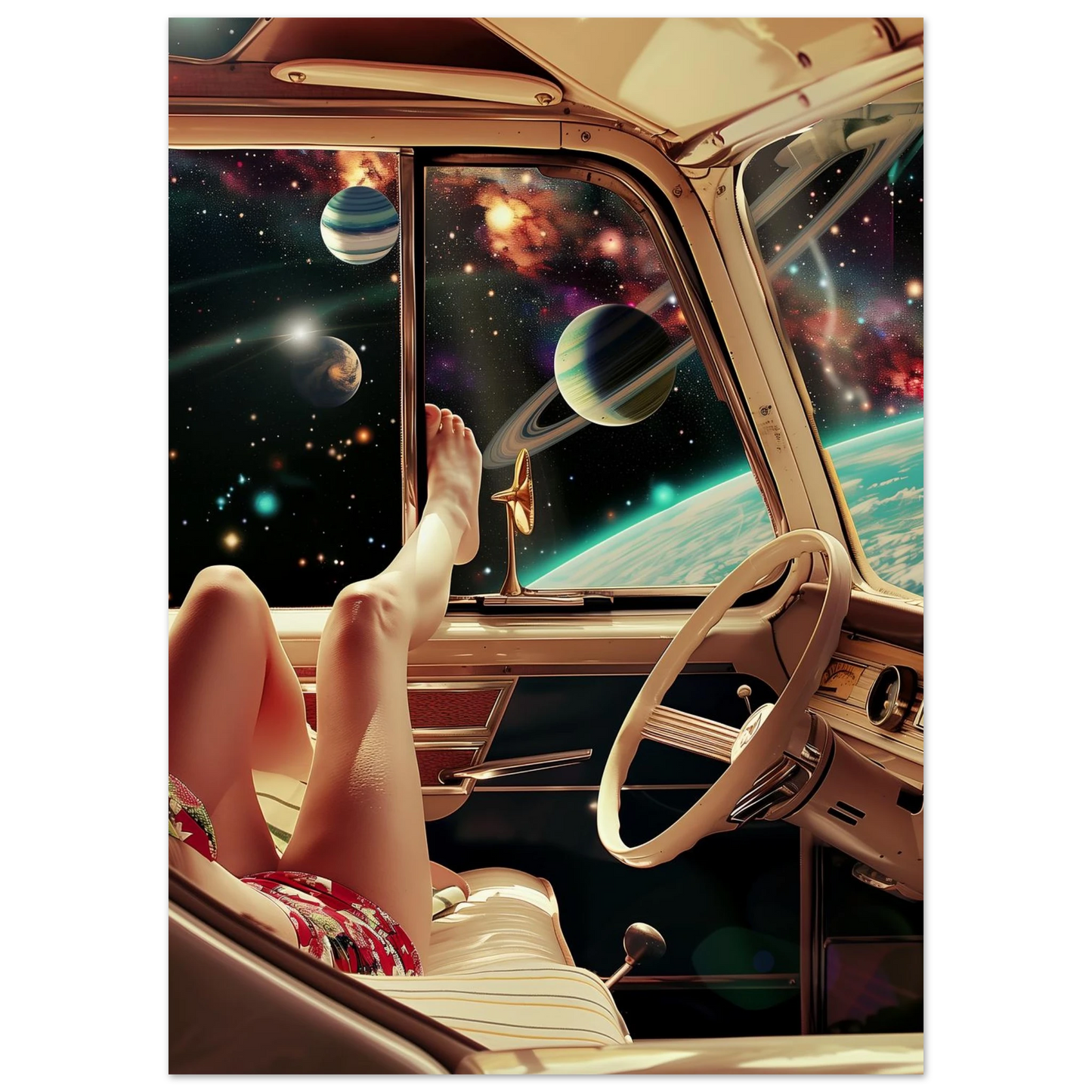 Galactic Getaway - Poster - Arthena