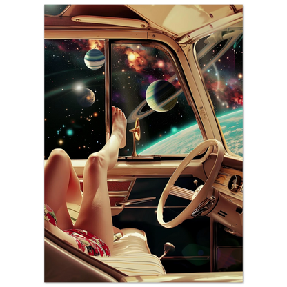 Galactic Getaway - Poster - Arthena