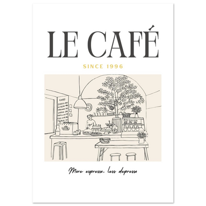 Le Café - Poster - Arthena