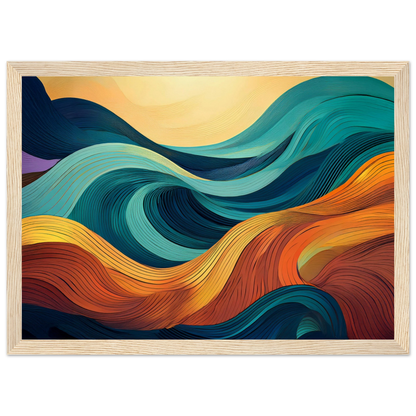 Waves - Poster - Arthena