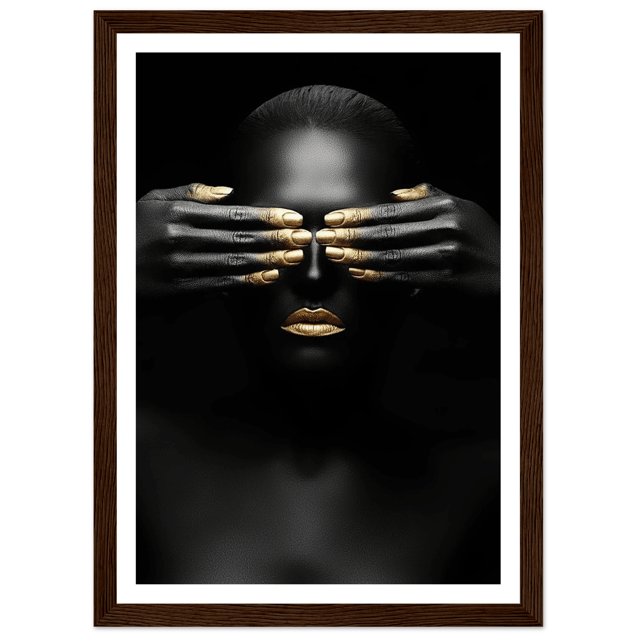 Vision in Gold - Poster - Arthena