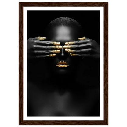 Vision in Gold - Poster - Arthena