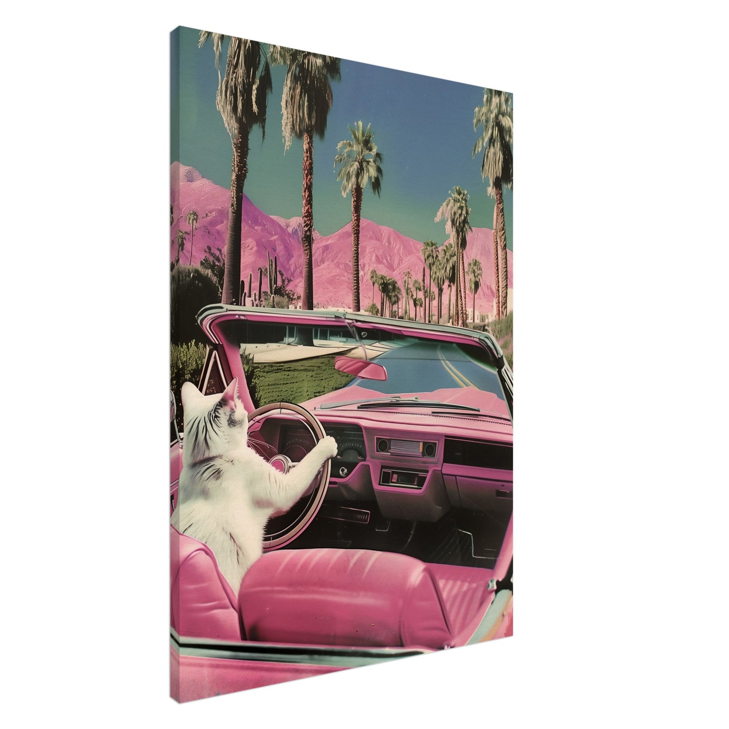 Feline Dreams - Canvas - Arthena
