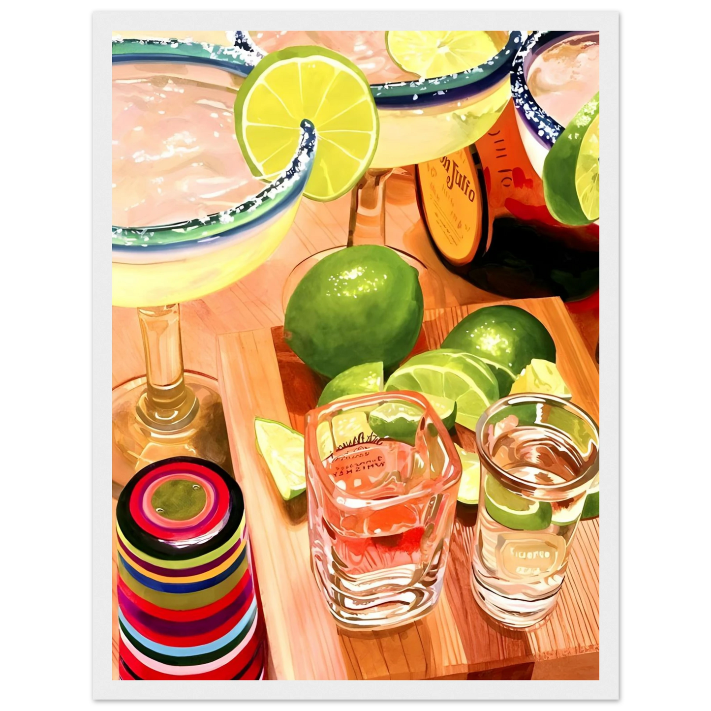 Fiesta in a Glass - Poster - Arthena