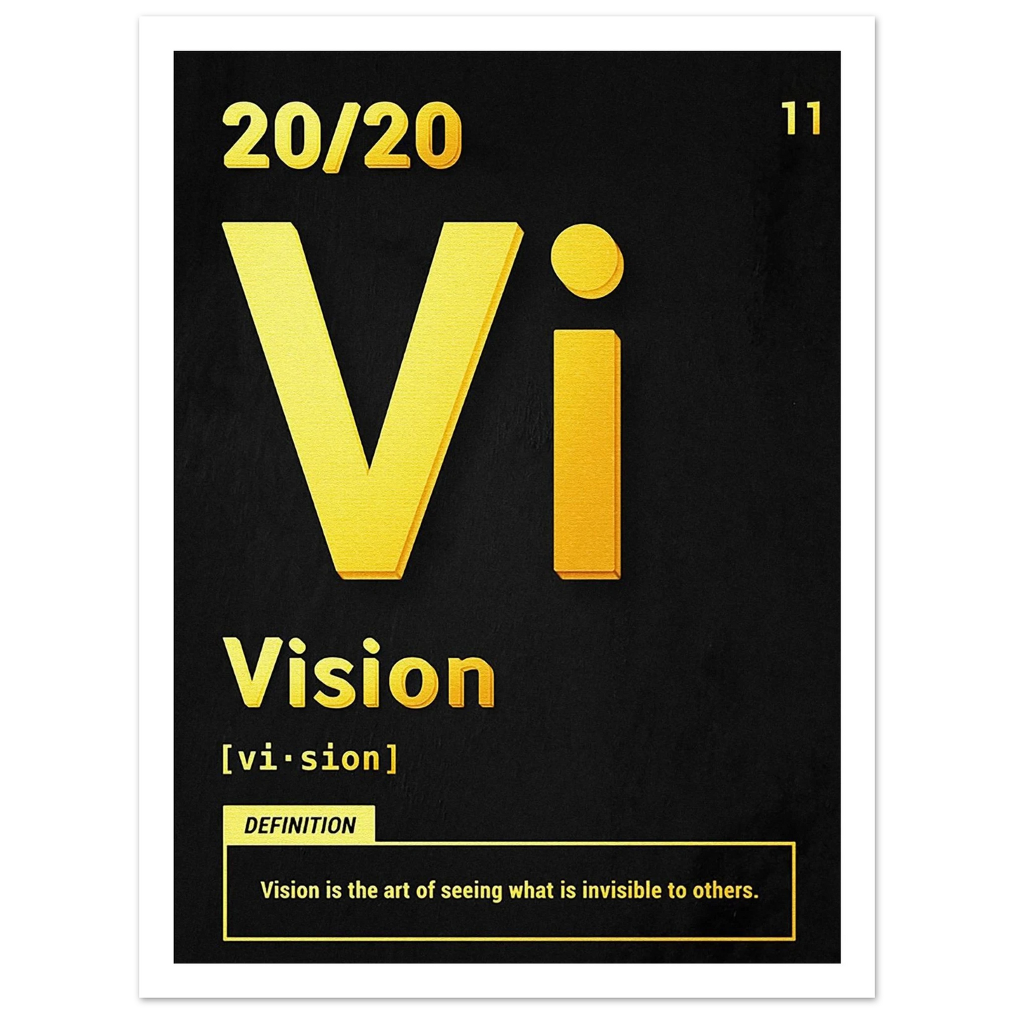 Vision - Poster - Arthena