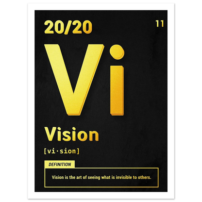 Vision - Poster - Arthena