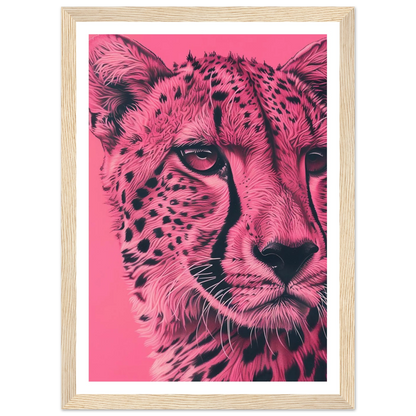 A Pink Cheetah - Poster - Arthena