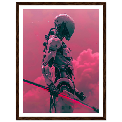 Battle Droid in the Rosy Mist - Poster - Arthena