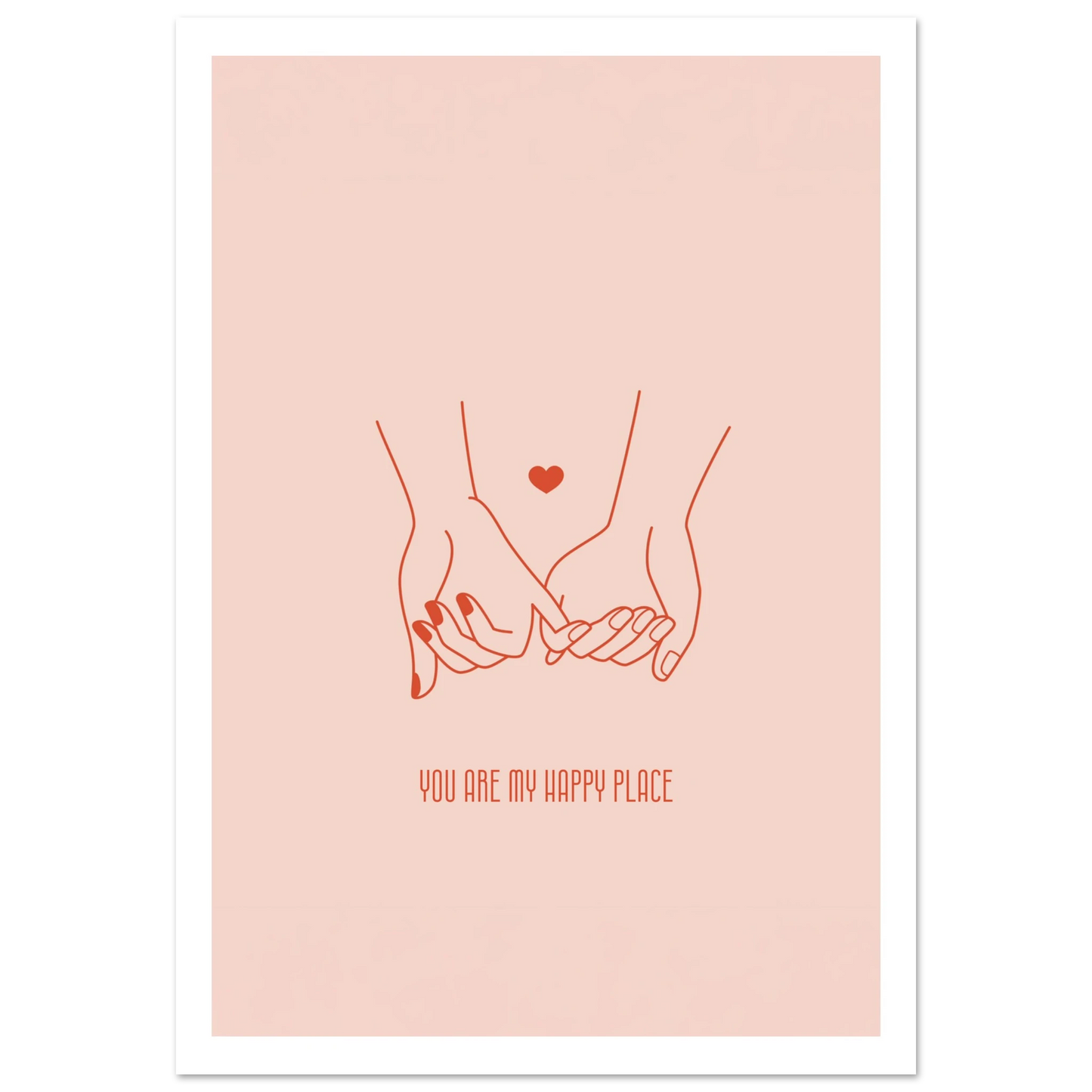 You are my happy place - Poster - Arthena