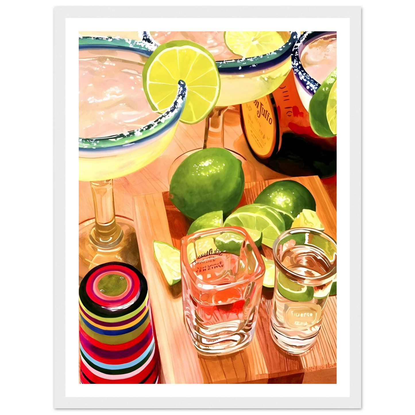 Fiesta in a Glass - Poster - Arthena