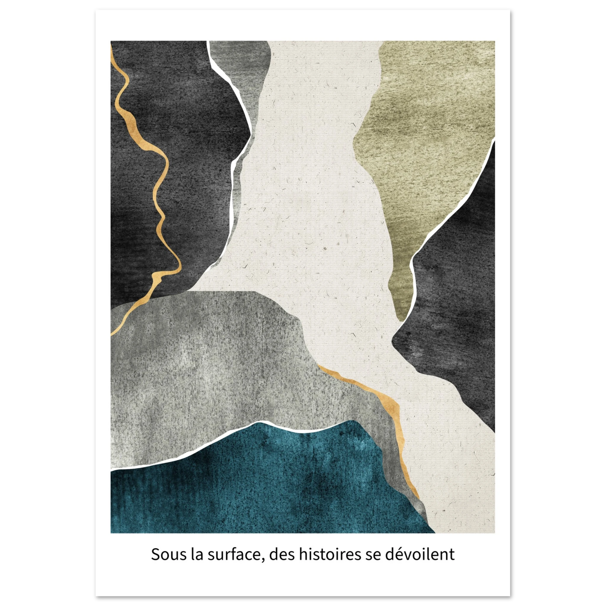Earth´s Layers - Poster - Arthena