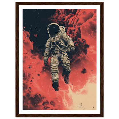 Scarlet Skies The Astronaut - Poster - Arthena