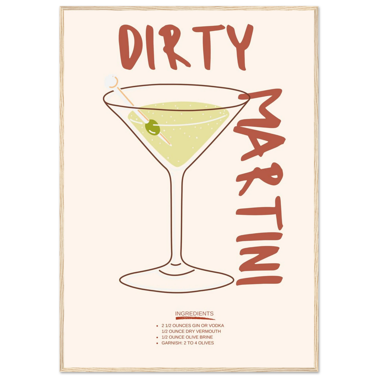 Dirty Martini - Poster - Arthena