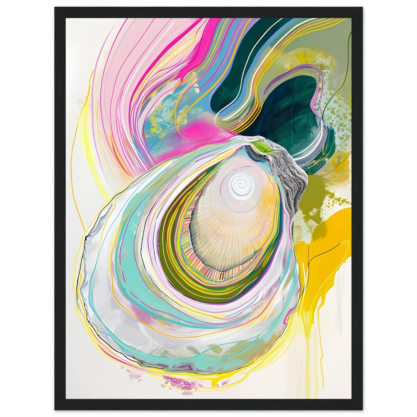 Colorful Oyster - Poster - Arthena