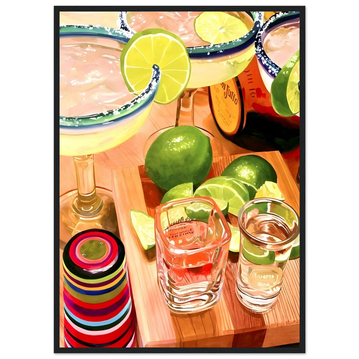 Fiesta in a Glass - Poster - Arthena