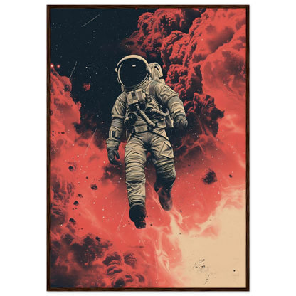 Scarlet Skies The Astronaut - Poster - Arthena