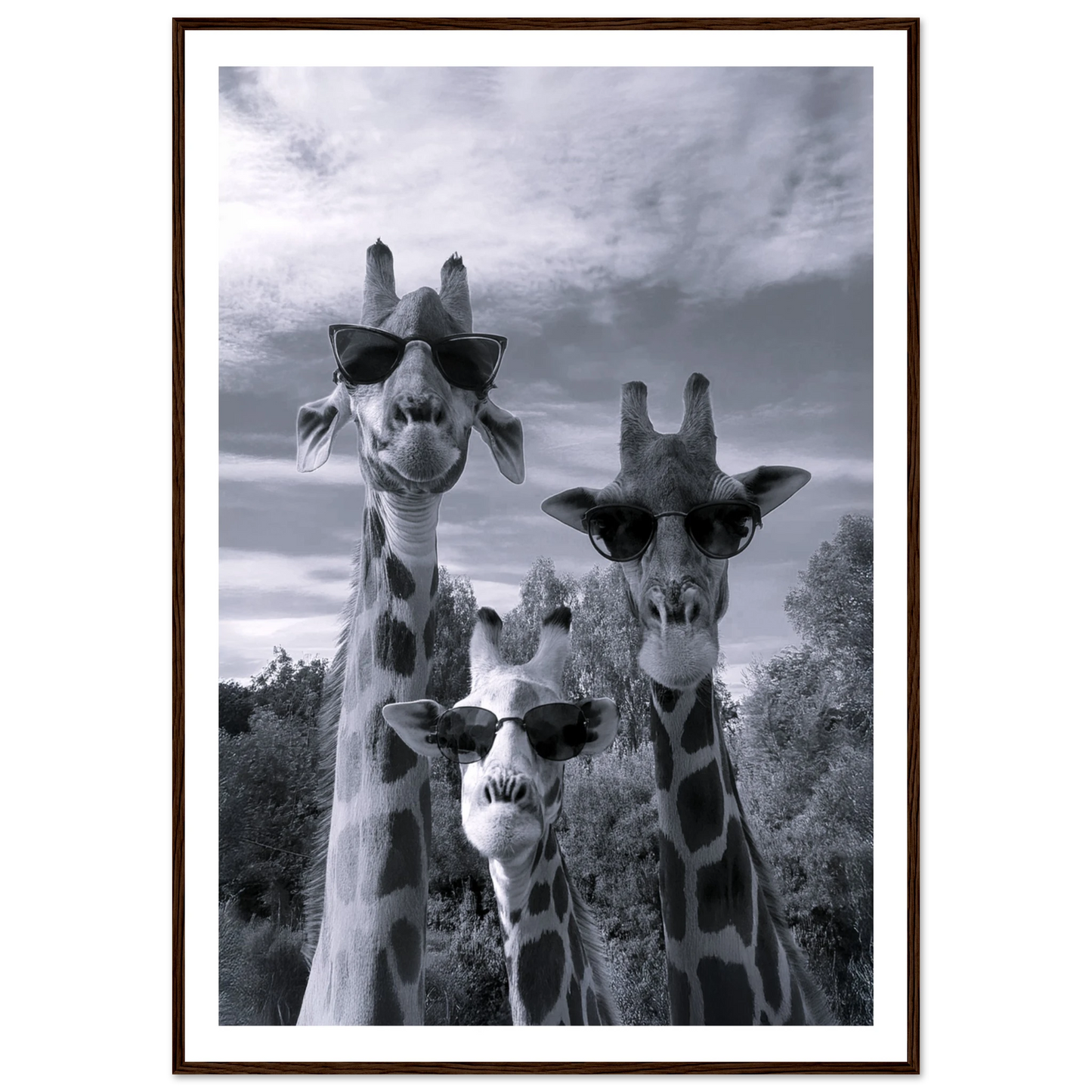 A Sunny Day to be a Giraffe - Poster - Arthena
