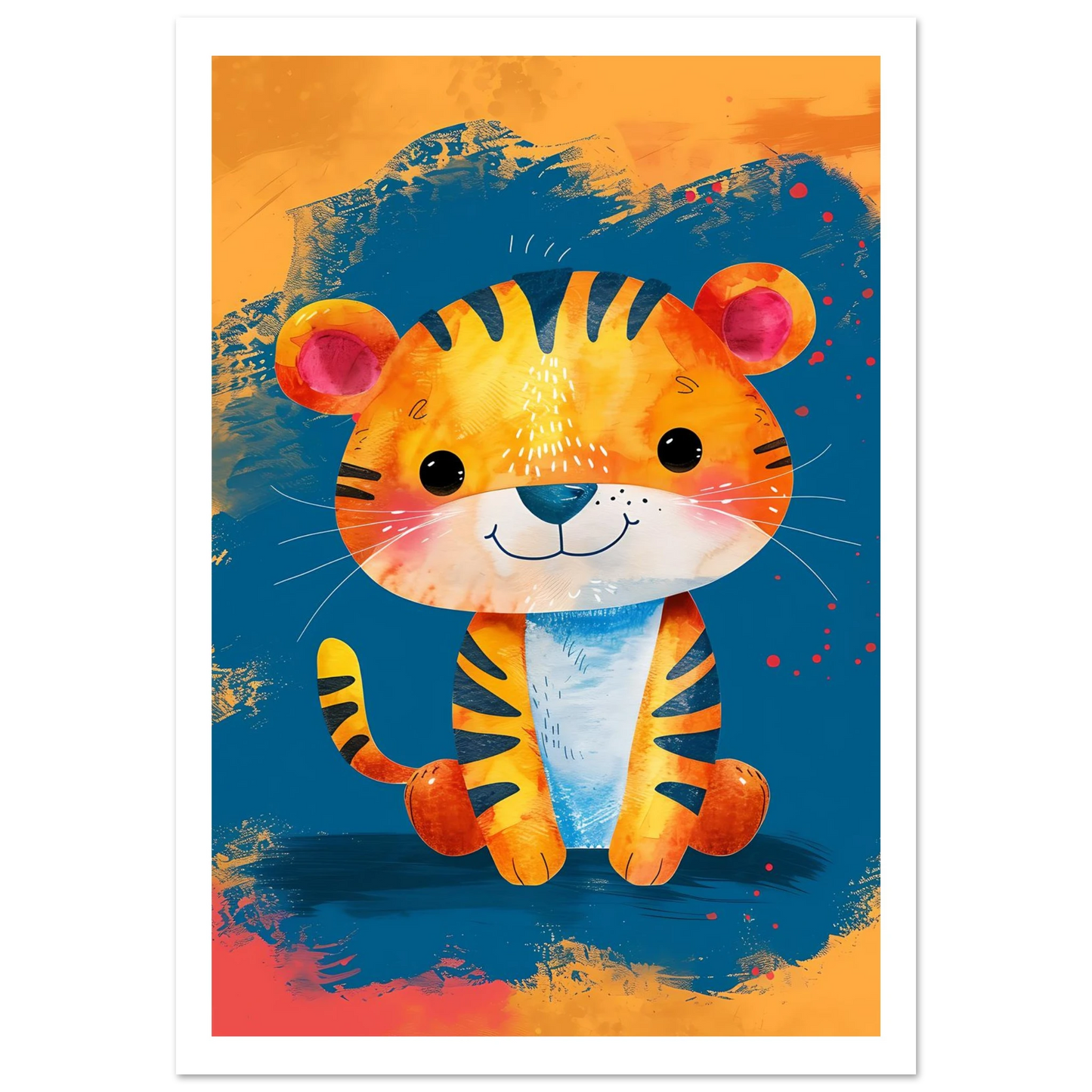 Baby Tiger - Poster - Arthena