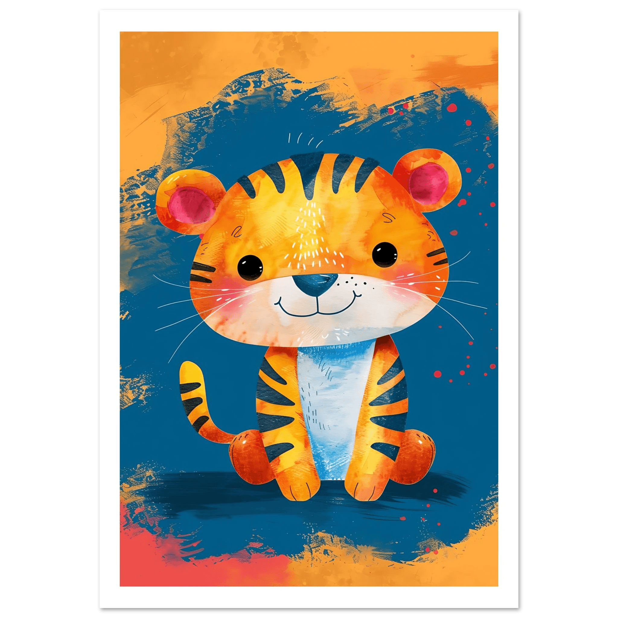 Baby Tiger - Poster - Arthena