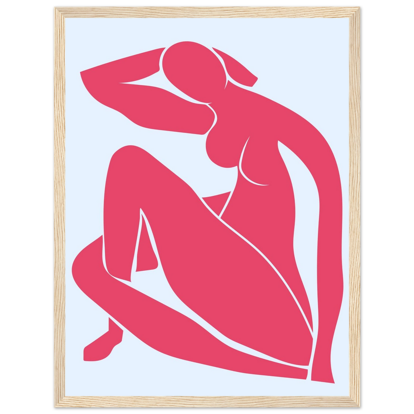 Body Positivity in Red - Poster - Arthena