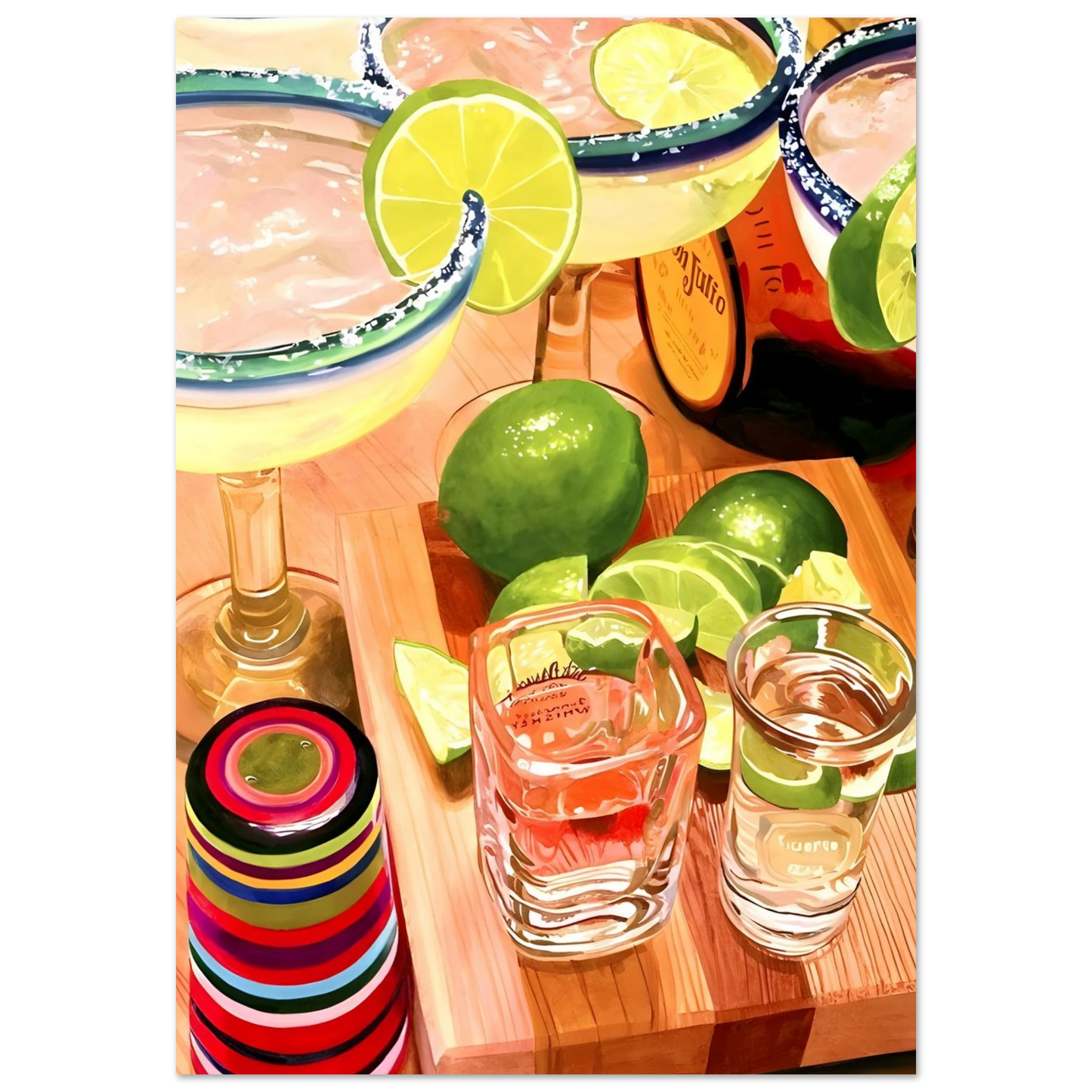 Fiesta in a Glass - Poster - Arthena
