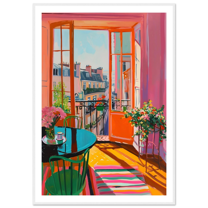 Parisian Morning View - Poster - Arthena