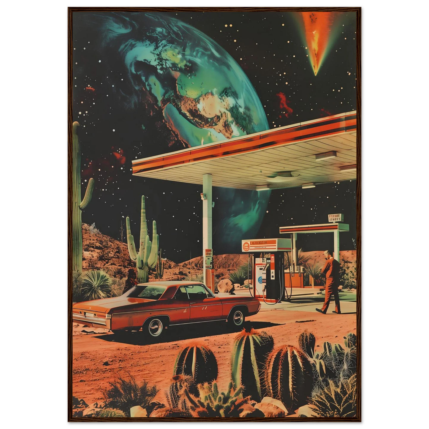 Interstellar Pit Stop - Poster - Arthena