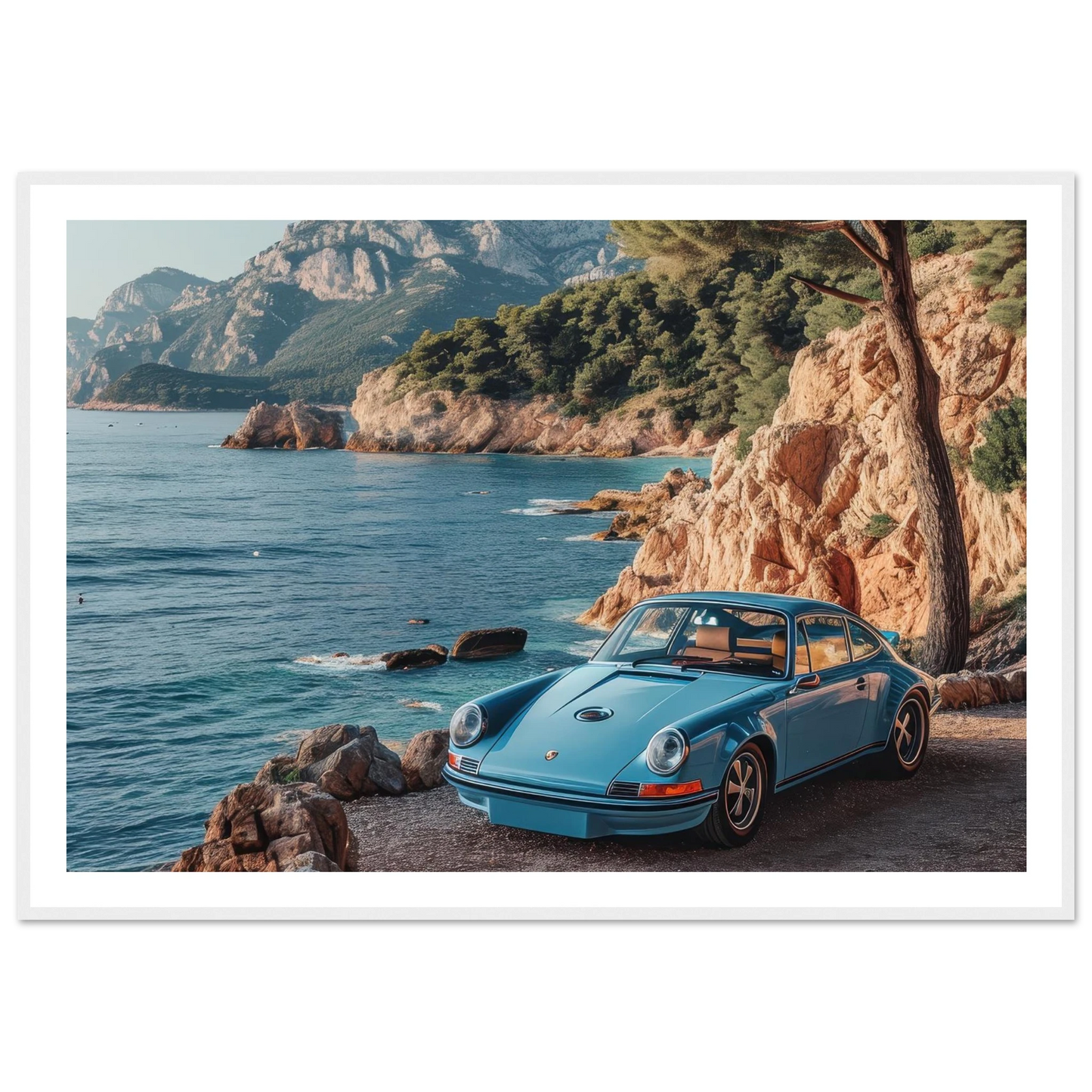 Car Tour of the Amalfi Coast - Poster - Arthena