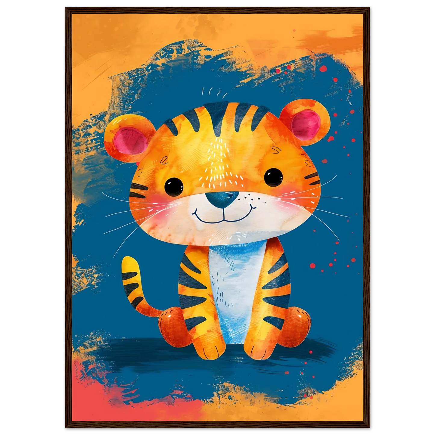 Baby Tiger - Poster - Arthena